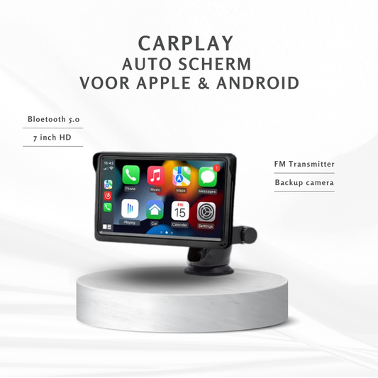 CarPlay Auto Scherm voor Apple & Android