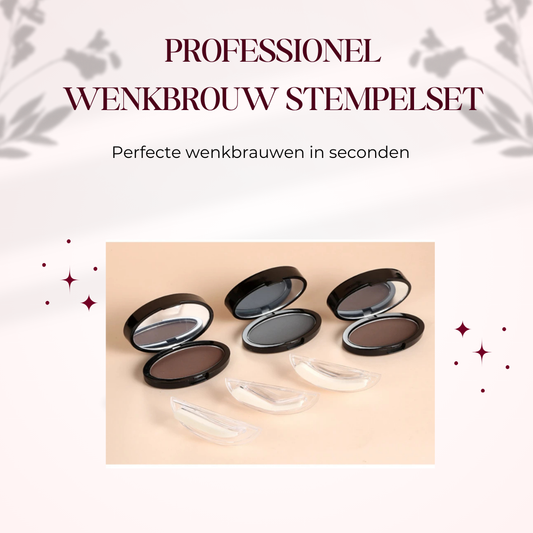 Professioneel Wenkbrauw Stempelset