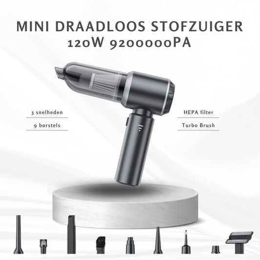 Mini Draadloos Stofzuiger 120W 9200000PA